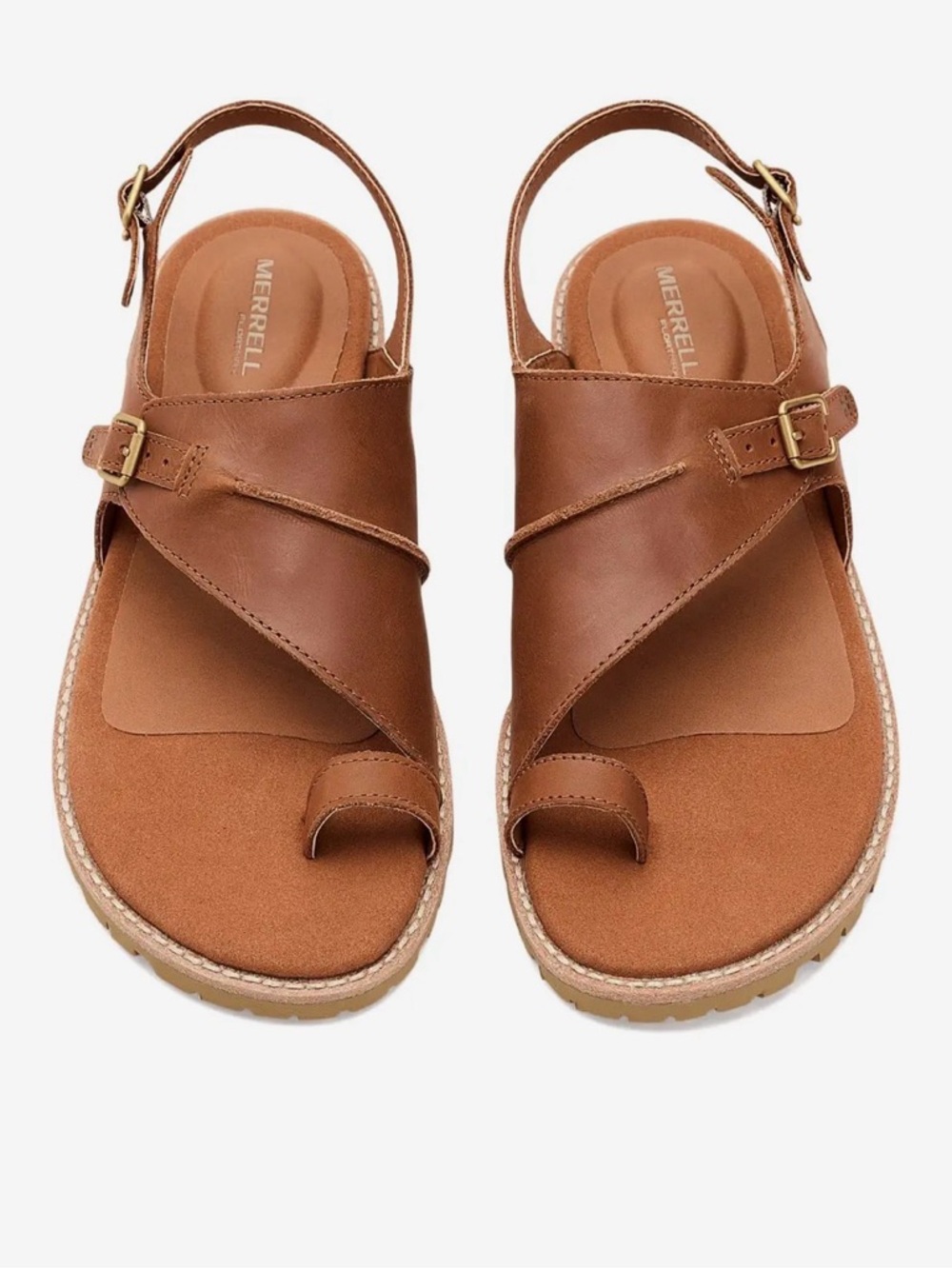 NWT Merrell Women's leather Haven backstrap sandal